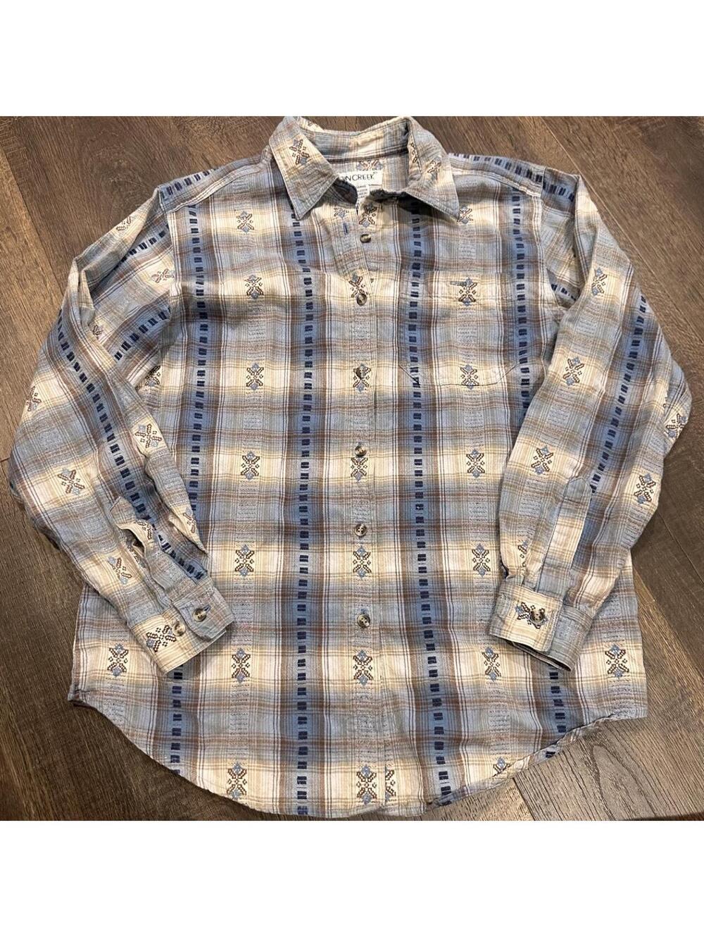 Cabin Creek Women's Multi and Tan Shirt
